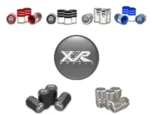 XXR Tire Valve Stem Caps for Bicycle Pro Style